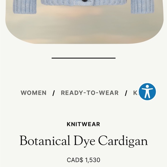 Maison Margiela Botanical Dye Cardigan - Picture 7 of 7